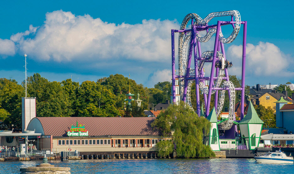 Gröna Lund Amusement Park, Stockholm, Sweden